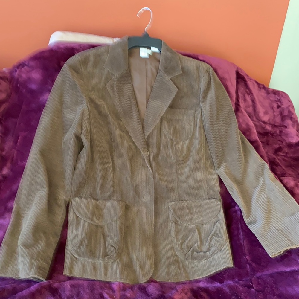 Corduroy jean jacket